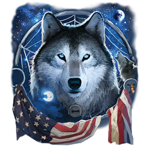 WOLF DREAM FLAG