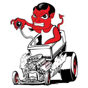 DEVIL DRIVING HOT ROD                                       