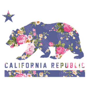 CALIF REPUBLIC FLOWER BEAR                                  