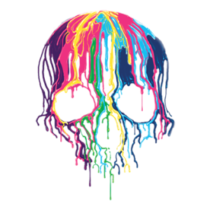 MELTING SKULL