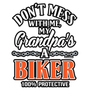 MY GRANDPA'S A BIKER