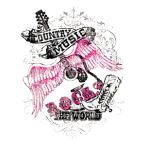 COUNTRY MUSIC ROCKS~GLITTER                                 