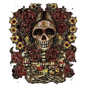 DAY OF THE DEAD SKULL  10