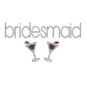 BRIDESMAID RHINESTONE