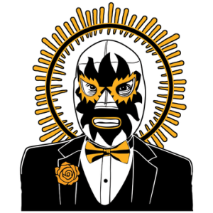 LUCHA WRESTLER IN TUX