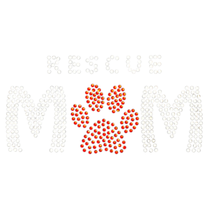 RESCUE MOM RHINESTONES