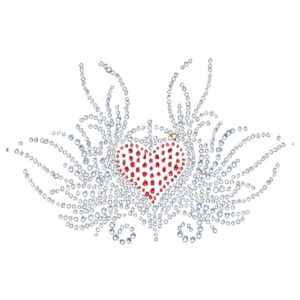 HEART RHINESTONE