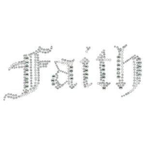 FAITH RHINESTONE