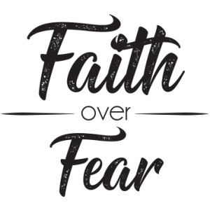 FAITH OVER FEAR BLACK