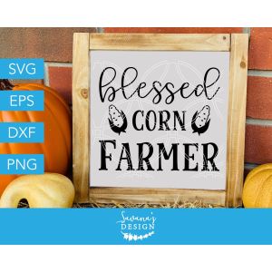 Blessed Corn Farmer Cut File