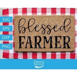 Blessed Farmer Cut File