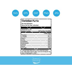 Christian Facts Cut File