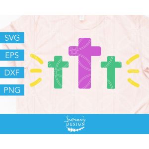 Easter Crosses Cut File