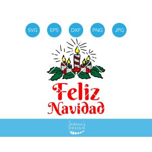 Feliz Navidad Cut File