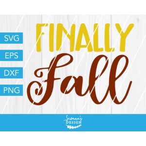 Finally Fall Cut File