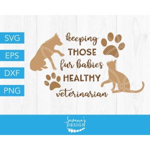 Keeping Those Fur Babies Healthy Cut File