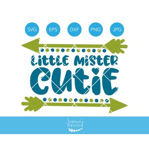 Little Mister Cutie Cut File