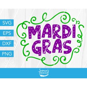 Mardi Gras Cut File