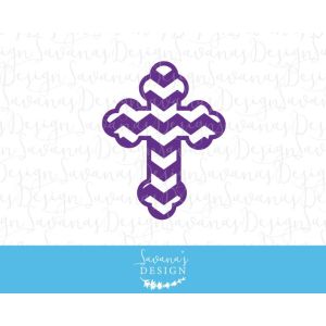 Purple Chevron Cross Cut File