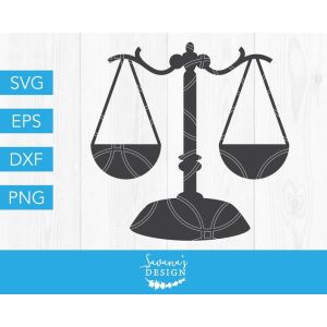 Scales Of Justice Cut File