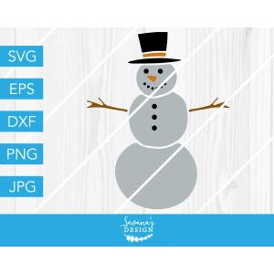 Snowman Cut File