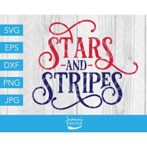 Stars and Stripes Cut File