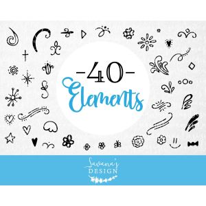 Decorative Element Bundle Cut File