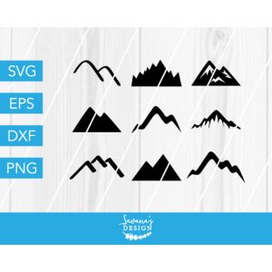 Mountain Bundle Cut File