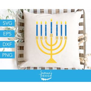 Menorah Cut File