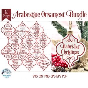 Arabesque Baby Cut File