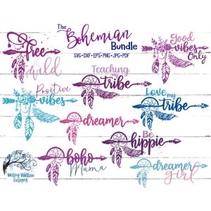 Boho Bundle2 Cut File