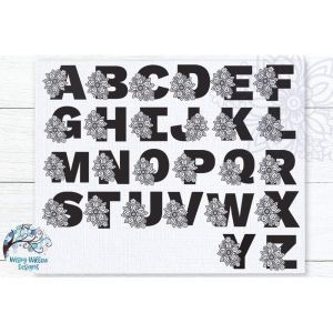 Bundle Of Alphabets Cut File