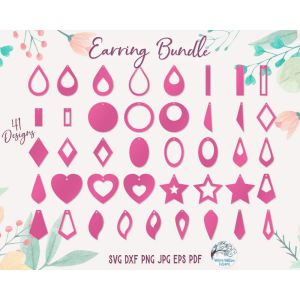 Earring Bundle Cut File