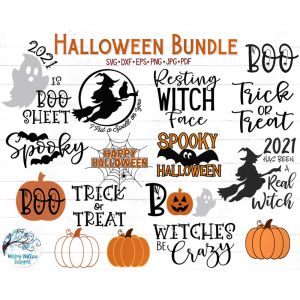 Halloween Bundle 2021 Cut File