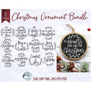 Ornaments 4 Cut File