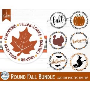 Round Fall Bundle Cut File