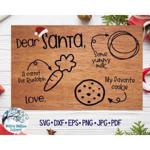 Santa Tray Cut File