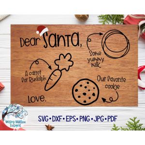 Santa Tray 2 Cut File