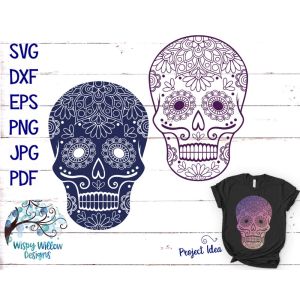 Sugar Skulls Cut File