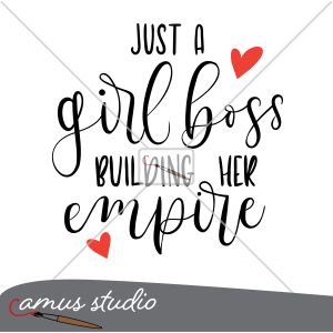 Girl Boss Cut File