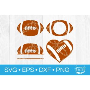 Football Bundle Cut File