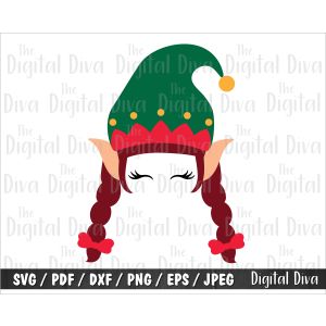 Girl Elf - 2 Cut File