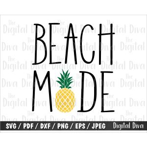 Beach Mode Cut File