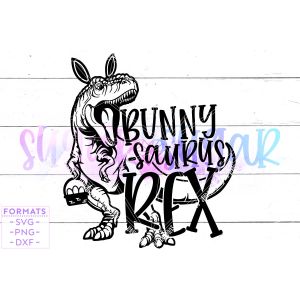 Easter T-Rex Dinosaur Cut File