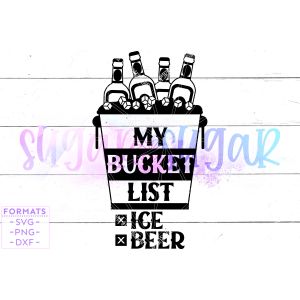 My Bucket List Cut File