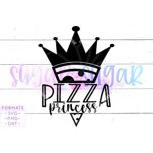 Pizza Princess Cut File