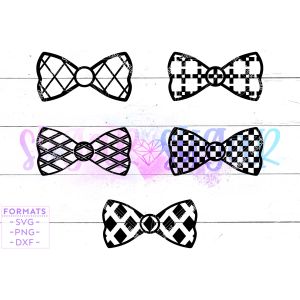 Baby Boy Bow Tie Cut File