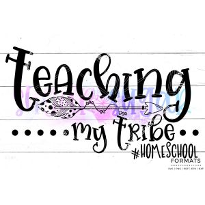 Teaching My Tribe Homeschool Cut File