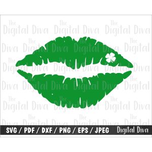 Lucky Lips Cut File