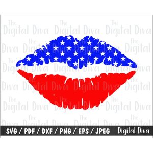 America Lips Cut File